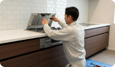 東京都荒川区 キッチン 修理・応急対応