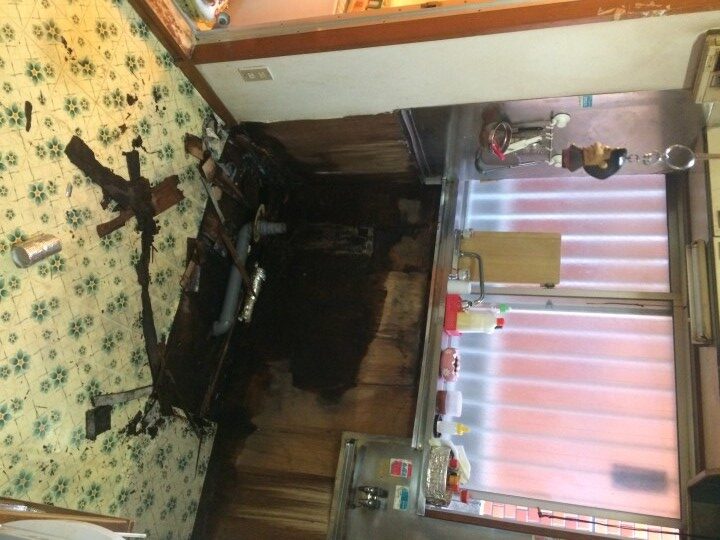 墨田区押上｜キッチンの水漏れ修理とシンクの入れ替え