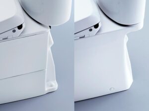 背面もお掃除しやすい形